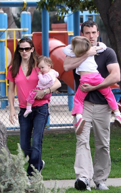 Jennifer Garner and Ben Affleck: Park Family Fun