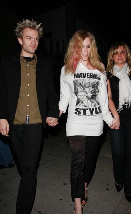 Avril Lavigne: Still Friends with Deryck Whibley