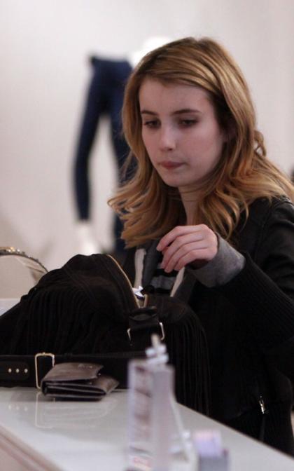 Emma Roberts: Intermix Shopper