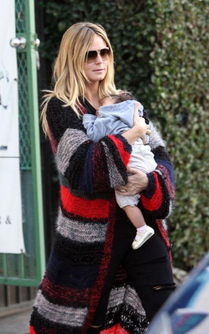 Heidi Klum: Hanging with Baby Lou