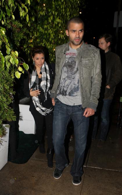 Eva Longoria and Tony Parker: Dinner Date Night