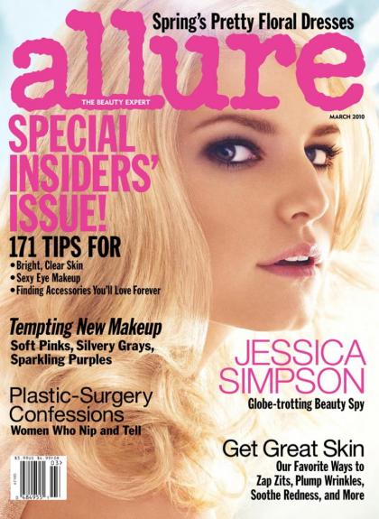 Jessica Simpson in Allure Magazine