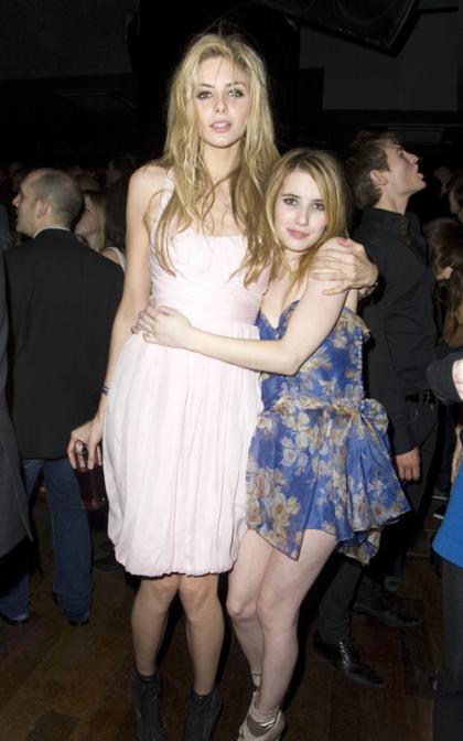 Emma Roberts Parties It Up in London