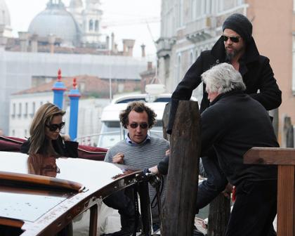 Brad Pitt and Angelina Jolie: Boating with the Kids