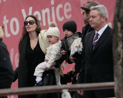 Angelina Jolie and Brad Pitt: From Venice to Paris