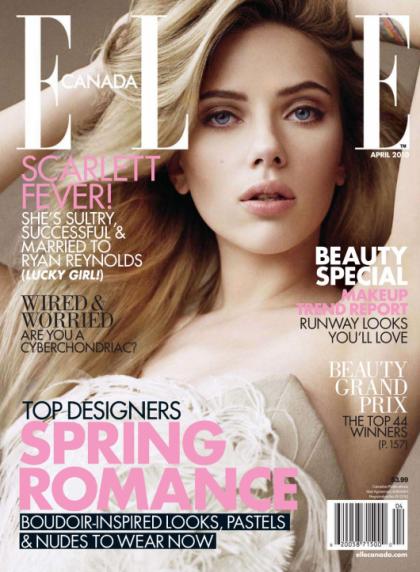 S.S. Scarlett Johansson in Elle Canada