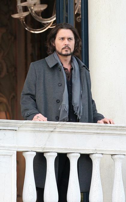 Johnny Depp Gets to Work on 'The Tourist'