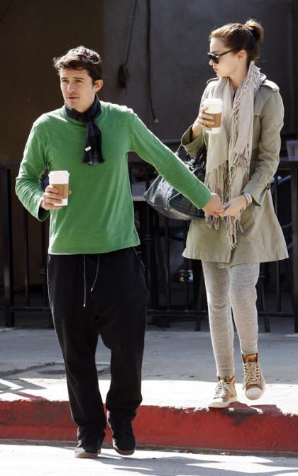 Orlando Bloom and Miranda Kerr: Coffee Break