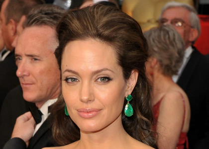 Angelina Jolie Shows Off the Twins