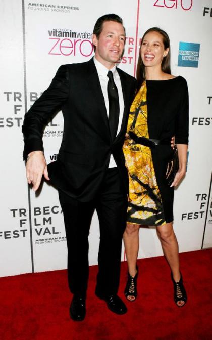 Ed Burns and Christy Turlington: Tribeca Twosome