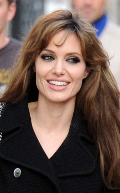Angelina Jolie: Cheerful Tourist