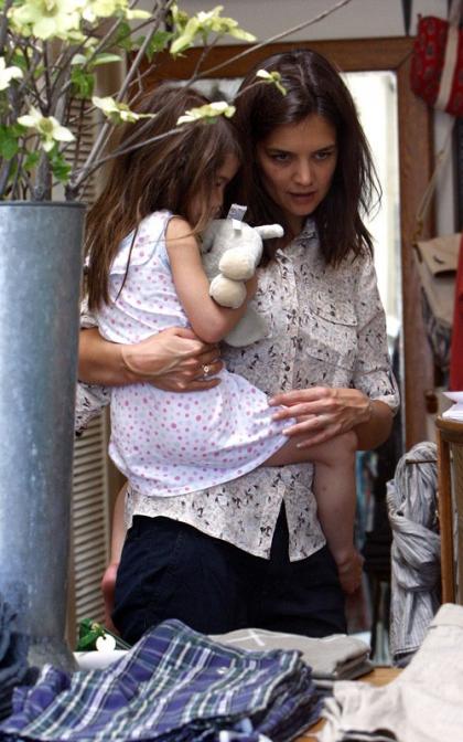 Katie Holmes and Suri Cruise: Mother's Day Weekend Romp