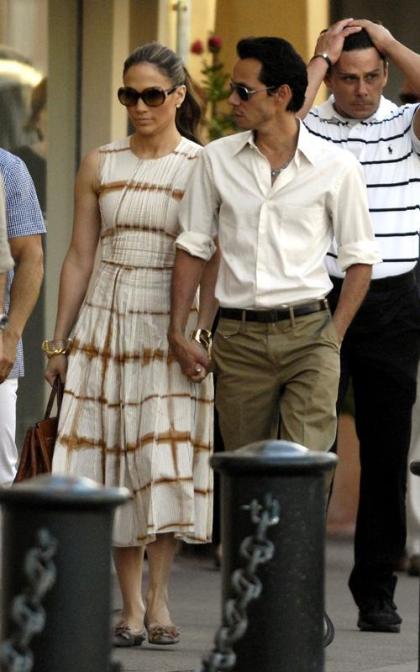 Jennifer Lopez and Marc Anthony: Shopping Sweethearts