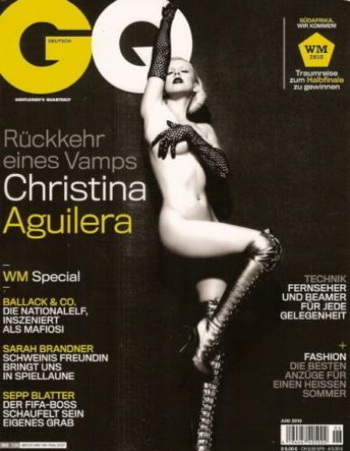 Christina Aguilera Nude In GQ