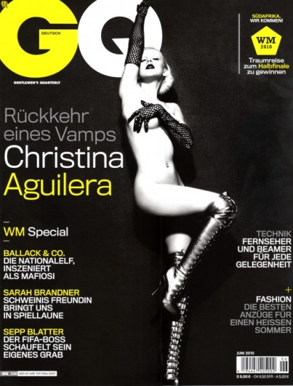 S.S. Christina Aguilera in German GQ
