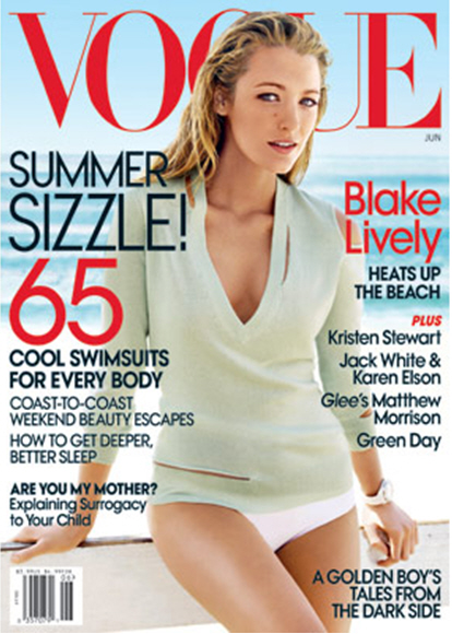 Blake Lively won't even wear pants for her Vogue cover