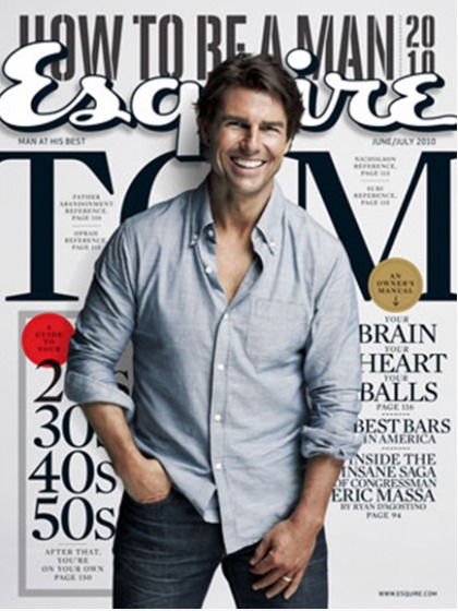 Tom Cruise gives a great Esquire interview - is he medicated now?