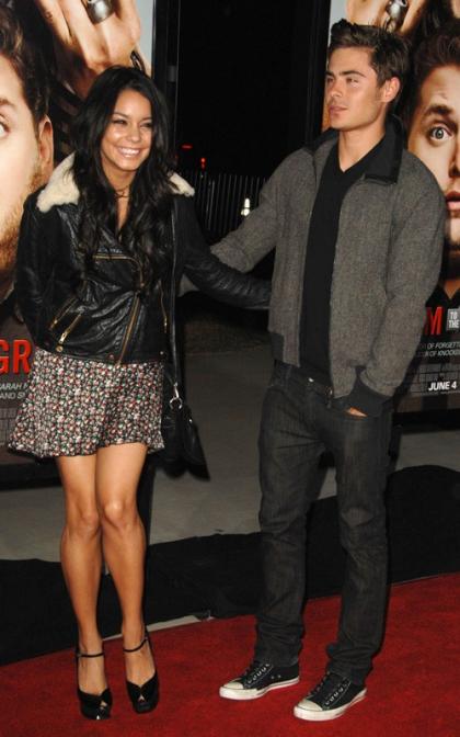 Zac Efron and Vanessa Hudgens: Greek Night Out