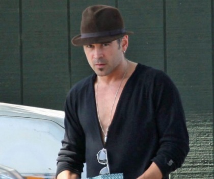 Colin Farrell Man Cleavage