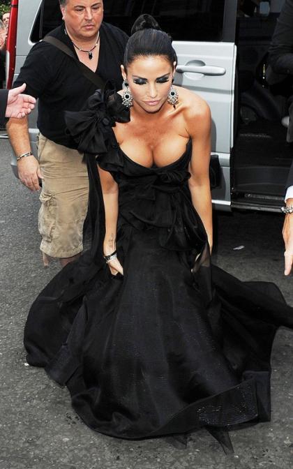 Katie Price Busts Out for Bafta