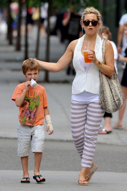 Kate Hudson says her son wears a splint for attention, can't wait to have more kids