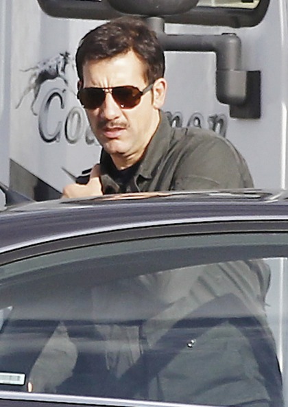 Clive Owen's new mustache: the worst thing ever'