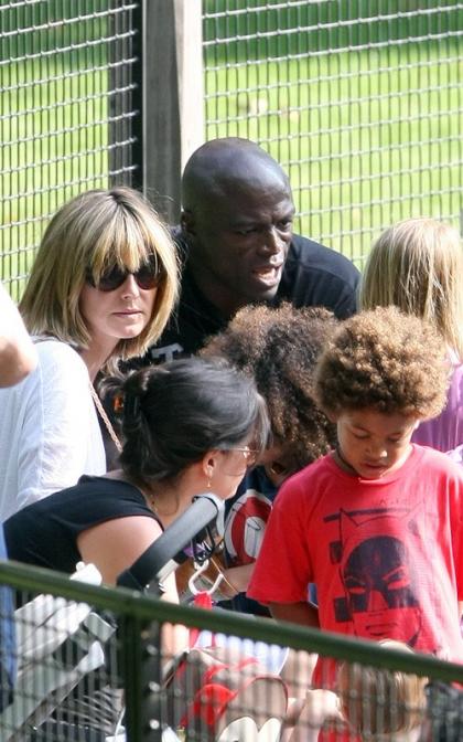 Heidi Klum and Seal: Father's Day Family Fun