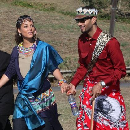Alicia Keys Blesses Unborn Baby in Zulu Ceremony