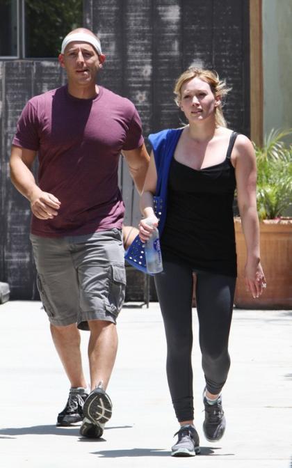 Hilary Duff: Workin' Out with Her Man