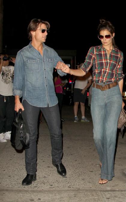 Tom Cruise and Katie Holmes: Big Apple Dinner Date