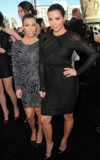 Kim and Kourtney Kardashian: Eclipse Premiere Perfection