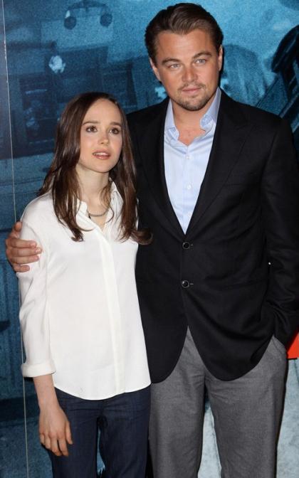 Leonardo DiCaprio and Ellen Page: Inception Photo Call