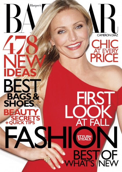 Cameron Diaz thinks she's getting better with age (update: more Bazaar photos)