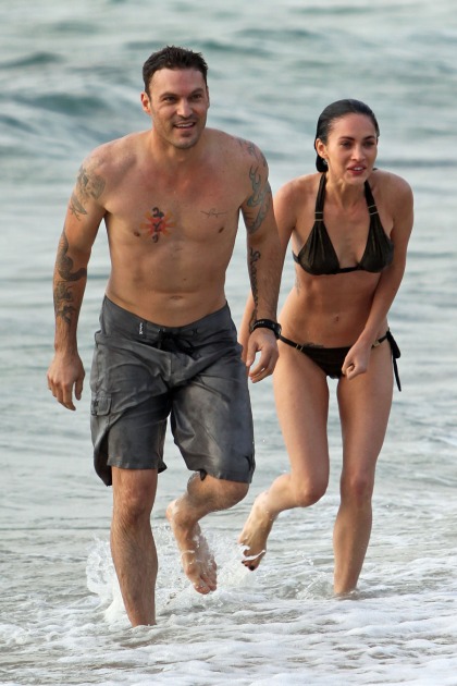 Did Megan Fox marry Brian Austin Green because she's knocked up'
