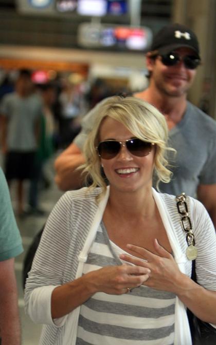 Carrie Underwood and Mike Fisher: Honeymoon Bound