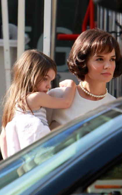 Katie Holmes and Suri: The Kennedy's Set Cuteness
