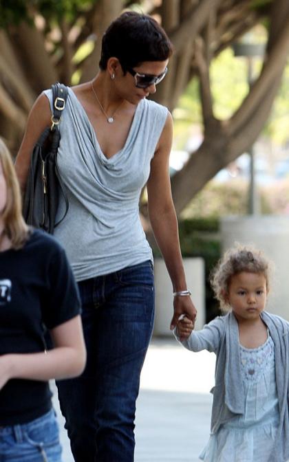 Halle Berry and Nahla's Day at the Circus