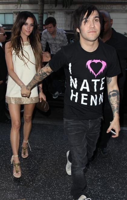 Ashlee Simpson  Pete Wentz: Katsuya Couple