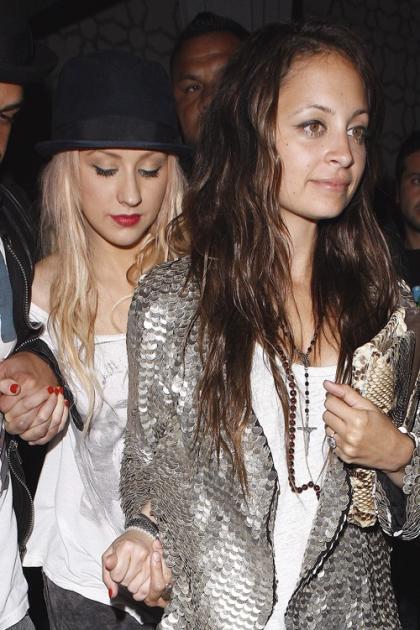Christina Aguilera and Nicole Richie: Voyeur Vixens