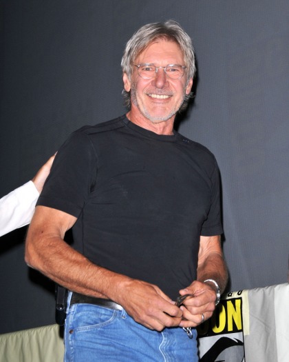Harrison Ford makes debut appearance at Comic-Con, nerds wet themselves