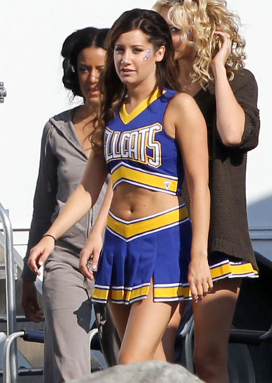 Ashley Tisdale Is A Hot Little Cheerleader