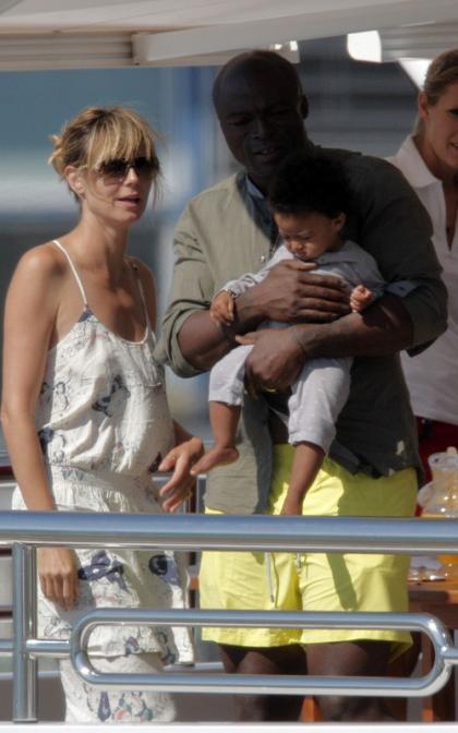 Heidi Klum and Seal: Family Fun in France