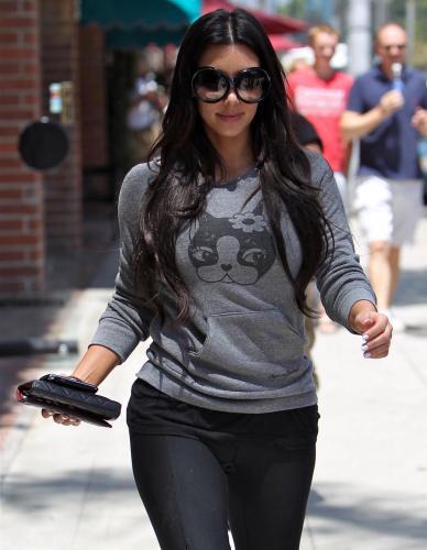 Kim Kardashian's Industrial Strength Leggings