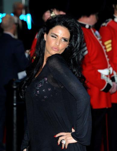 Katie Price's Classy See Through Top Pictures