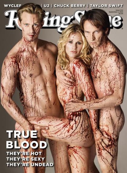 True Blood Stars: Bloody and Naked for Rolling Stone