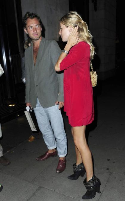Sienna Miller and Jude Law: Wolseley Date Night