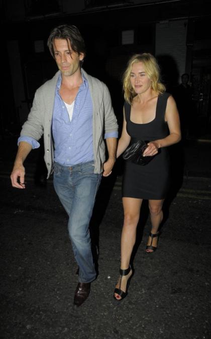Kate Winslet Parties with Her New Beau