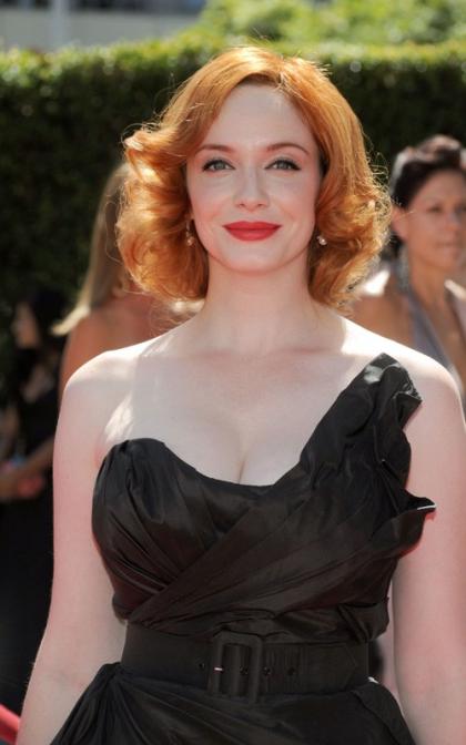 Christina Hendricks: Creative Arts Emmy Awards Adorable