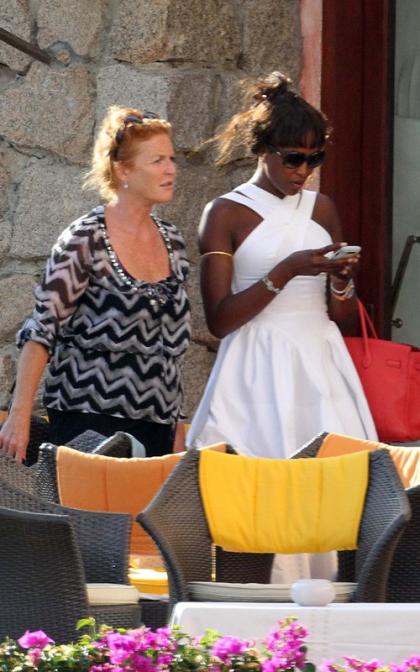 Naomi Campbell: Bottoms Up in Italy
