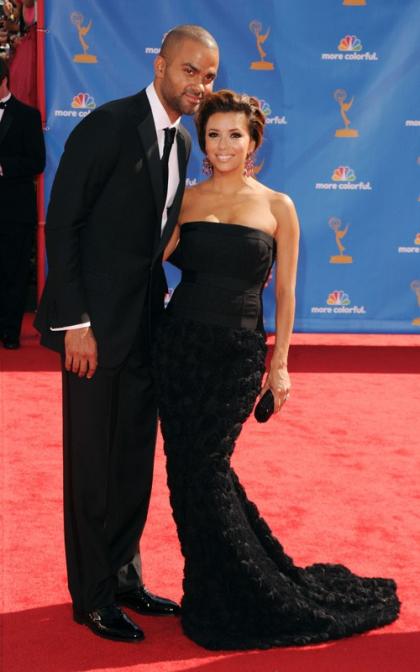 Eva Longoria and Tony Parker: 2010 Emmy Awards